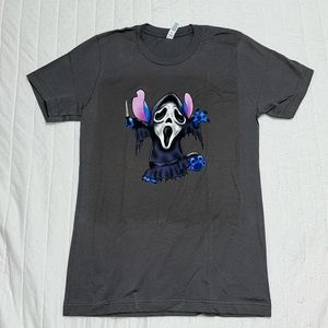 Disney Stitch Ghost Face T-Shirt